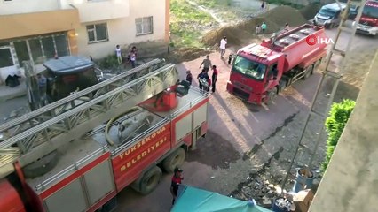 Yüksekova’da korkutan yangın