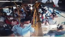 Halk otobüsüne parayla binemedi, şoföre sinirlenip camları kırdı