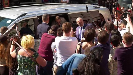Johnny Depp and Amber Heard arrive in court