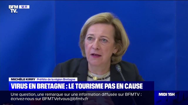 Coronavirus: la préfète de Bretagne rappelle que l'augmentation des cas n'est pas forcément liée aux touristes