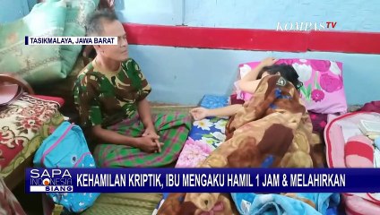 Viral! Kehamilan Kriptik, Ibu Mengaku Hamil dan Melahirkan 1 Jam Kemudian