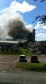Smoke billows from Fife industrial estate fire