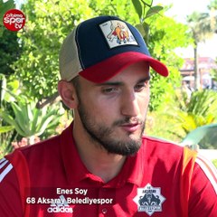68 Aksaray Belediyesporlu Enes Soy: "Süper Lig'den 2-3 kulüple görüşmem oldu"