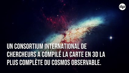 Voici la carte en 3D la plus détaillée jamais proposée de l’Univers