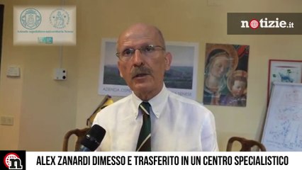 Alex Zanardi dimesso dall'ospedale: ecco come sta e dove è stato trasferito