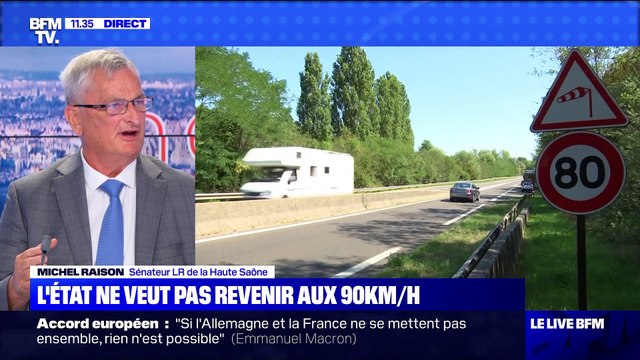 L'Etat ne veut pas revenir aux 90 km/h (2/2) - 21/07