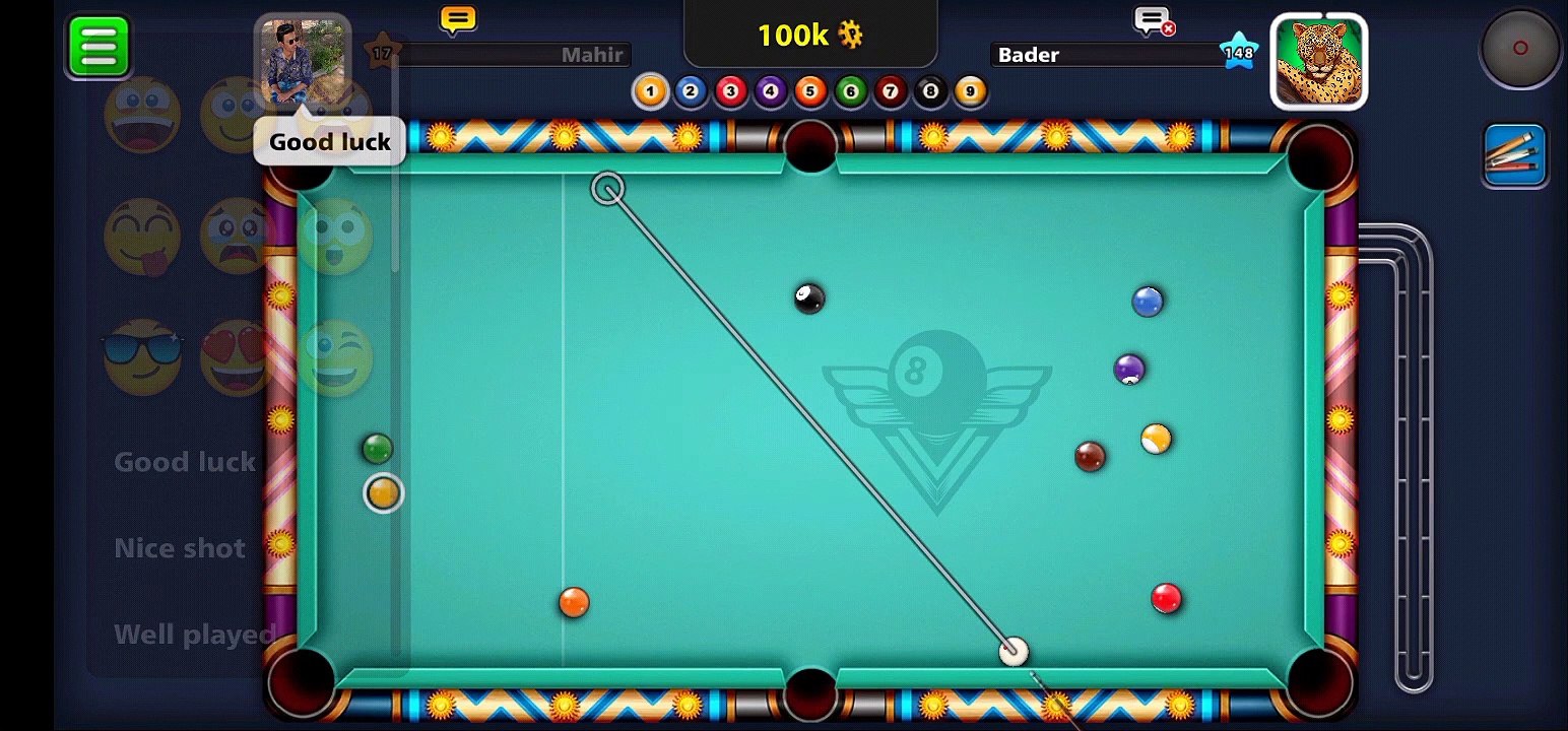 8 boll pool