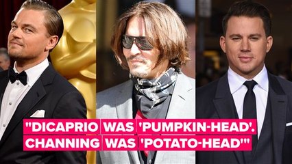 Johnny Depp’s veggiehead nicknames for Leo DiCaprio & Channing Tatum are kind of hilarious