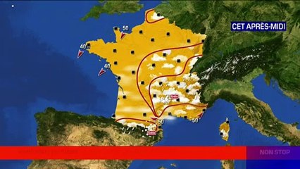 La météo pour ce mercredi 22 juillet 2020