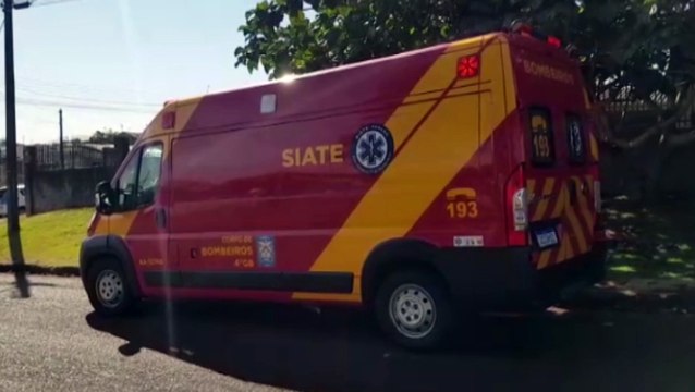 Bombeiros prestam atendimentos a criança que teria engasgado com moeda