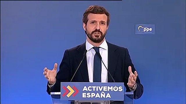 Casado celebra el buen acuerdo y dice que es una enmienda a Sánchez