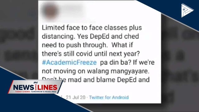 PRRD oks limited face-to-face classes in low-risk areas