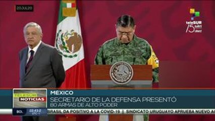 Gobierno de México ofrece balance en materia de seguridad