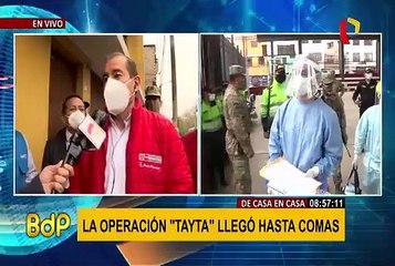 Ministro Martos: Gobierno implementa respuesta hospitalaria en regiones donde la pandemia aumenta