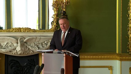 Pompeo praises UK for its response on Hong Kong and Huawei