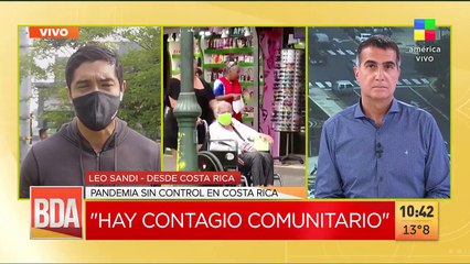 Pandemia sin control en Costa Rica