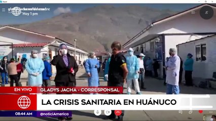 Primera Edición: La crisis sanitaria en Huánuco