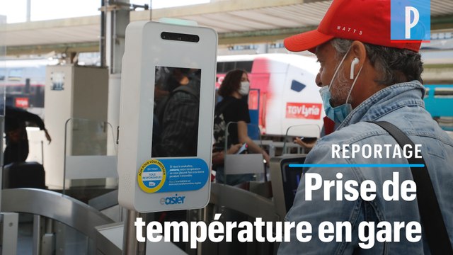 La SNCF expérimente la prise de température des voyageurs au départ des TGV