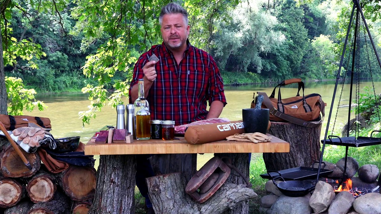 Applewood Smoked Campfire Baby Back Ribs Thumbnail with The Outdoors