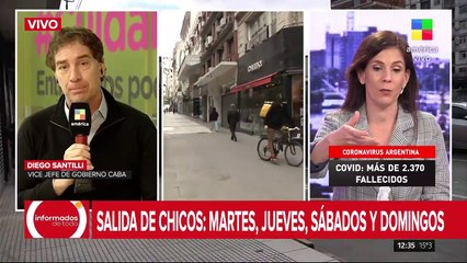 Diego Santilli, vicejefe de gobierno de la Ciudad de Bs. As en IDT