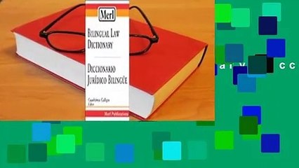 Full version  Merl Bilingual Law Dictionary-Diccionario Juridico Bilingue  Review