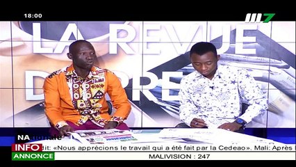 LA REVUE DE PRESSE DU 21 JUILLET 2020