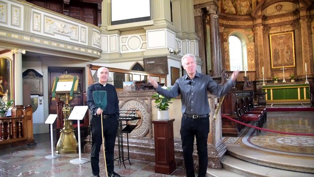 Andrew Eborn - the re-opening of St Marylebone Church - Charles Dickens & Robert Browning