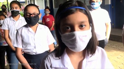Estudiantes de Masaya regresan a clases después de vacaciones intersemestrales