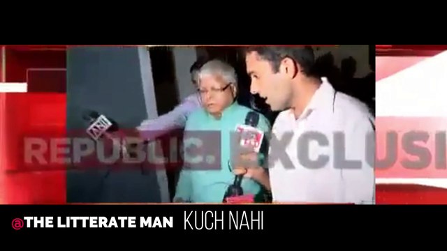 Politicians Destroying Republic TV Reporters : Top Moments | Lalu Prasad Yadav | Sanjay Singh