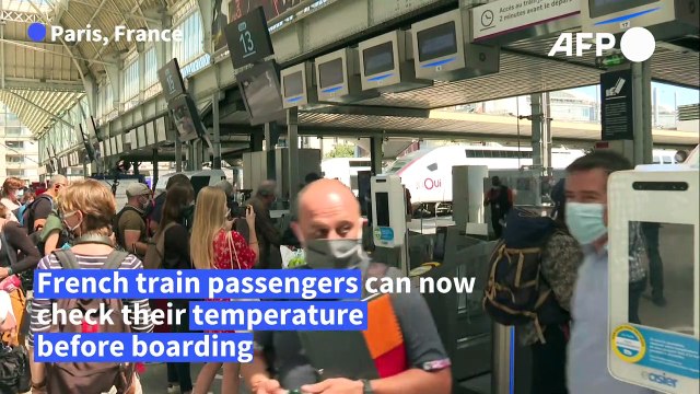 French rail operator launches voluntary temperature screening for travellers