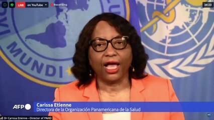 OPS alerta que coronavirus no muestra signos de desaceleración en América