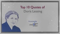 Top 10 Quotes || Doris Lessing