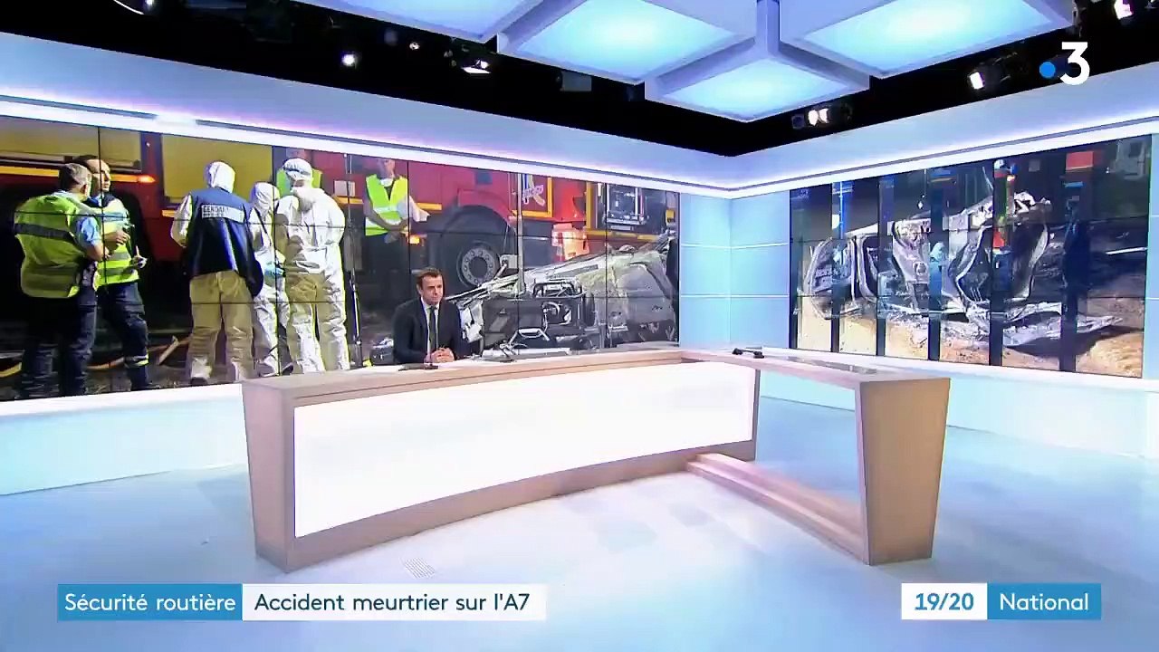 Sécurité routière : un accident meurtrier sur l'autoroute A7