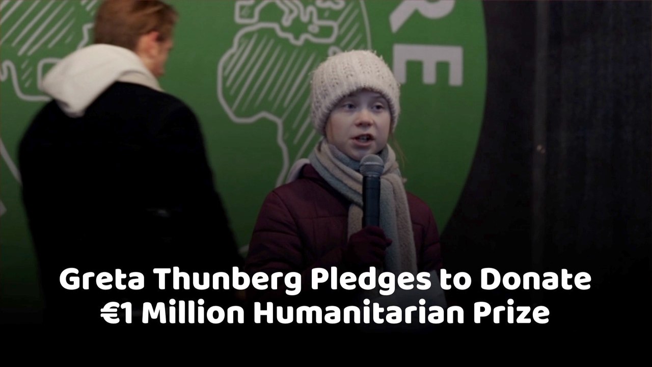 Greta Thunberg's Big Donation