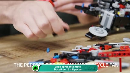 Lego apresenta moto Ducati de 15 mil peças