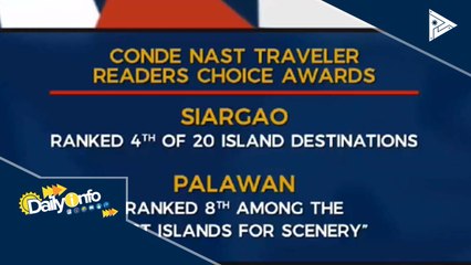 Siargao at Palawan, patok na pasyalan ng mga dayuhan