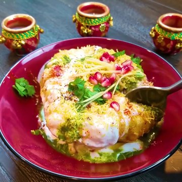 Raj Kachori Chaat - Dhaba Style - Ajmer Recipe - Ajmer Rasoi Khazaana