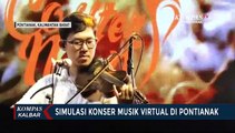 Musisi Pontianak Gelar Simulasi Konser Musik Virtual