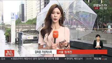 [날씨] 전국 곳곳 장맛비…일부 내륙 시간당 20㎜ 호우