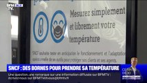 Avant d'embarquer, prenez votre température grâce à des bornes thermiques installées en gare à Paris