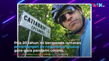 Lintasi 6 Negara, Pesepeda Ini Mudik Sejauh 3500 Km