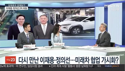 [김대호의 경제읽기] 다시 만난 이재용·정의선…미래차 동맹 가시화?