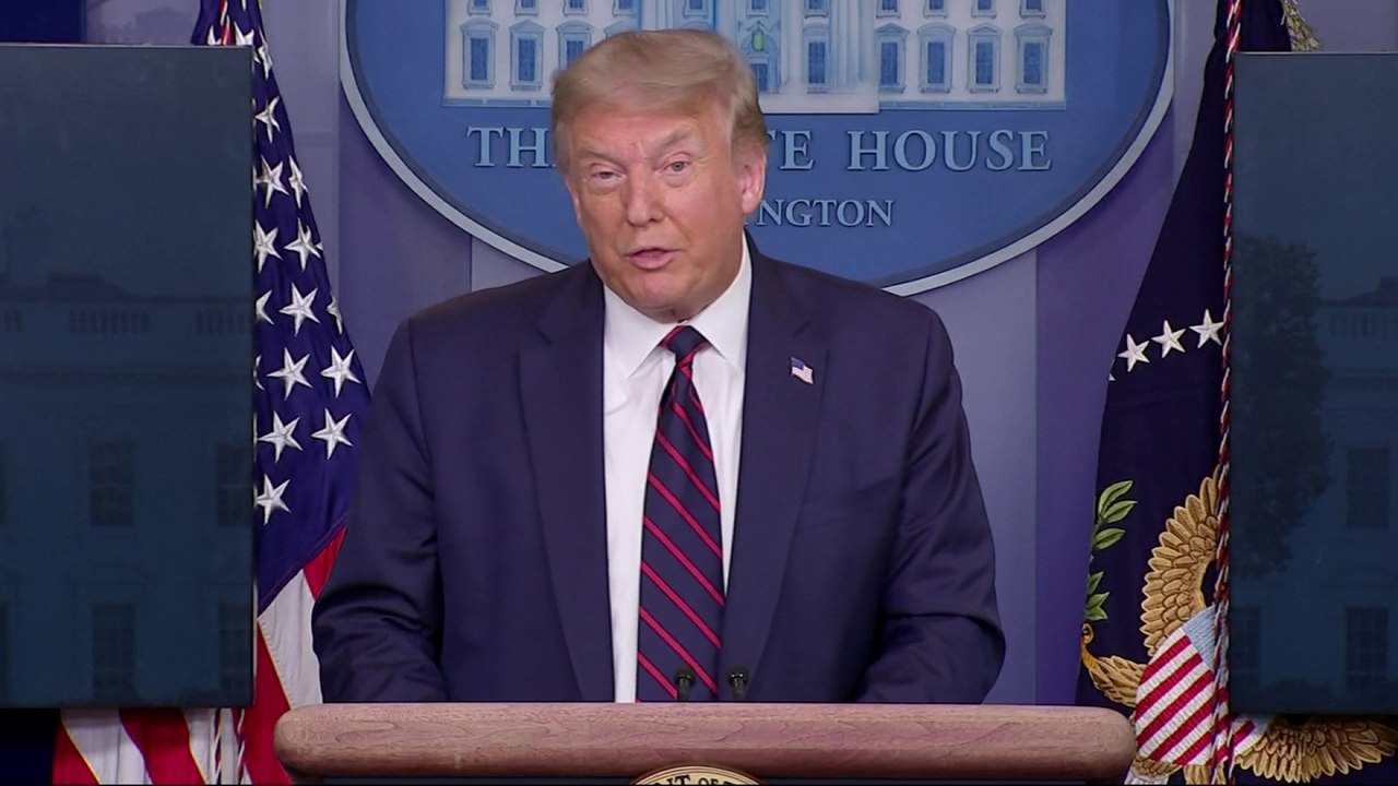 Donald Trump reconnaît la gravité de la crise sanitaire due au Covid-19