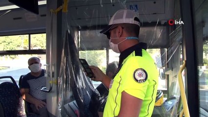 Toplu taşımada koronavirüse yer yok