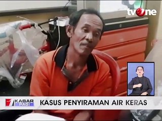 Pelaku Penyiraman Air Keras Pasangan Suami Istri Ditangkap