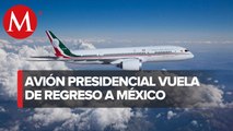 El avión presidencial regresa a México tras 19 meses en EU