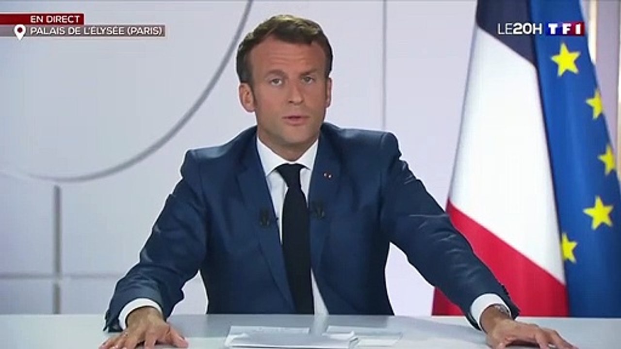 Emmanuel Macron  sur TF1 :  "Nous prendrons toutes les dispositions utiles pour que la réponse judiciaire soit rapide"