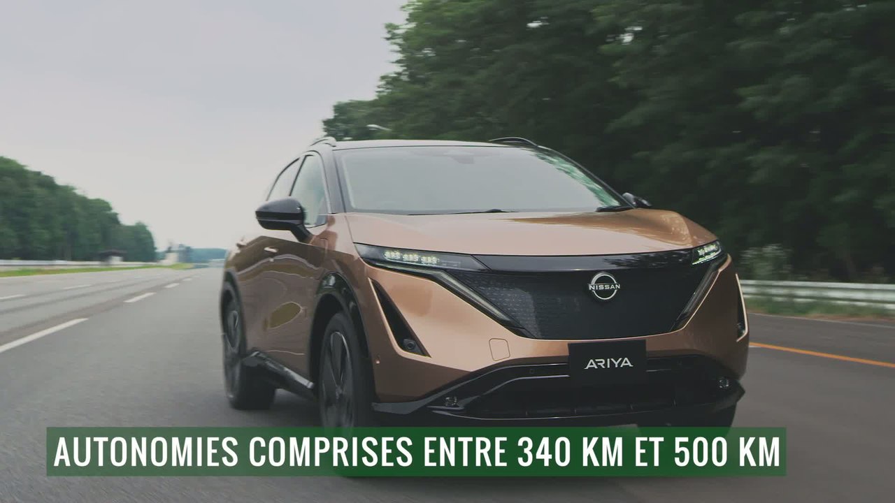 Nissan Ariya : le coupé électrique nippon en vidéo