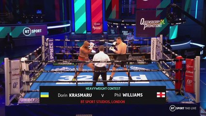 Dorin Krasmaru vs Phil Williams Full Fight 10-07-2020