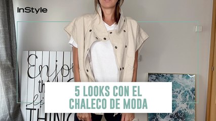 5 looks con el chaleco de moda de Pull & Bear que arrasa entre las que más saben de moda